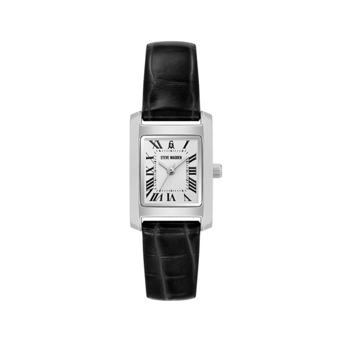 LUXE WATCH BLACK SILVER IMAGE