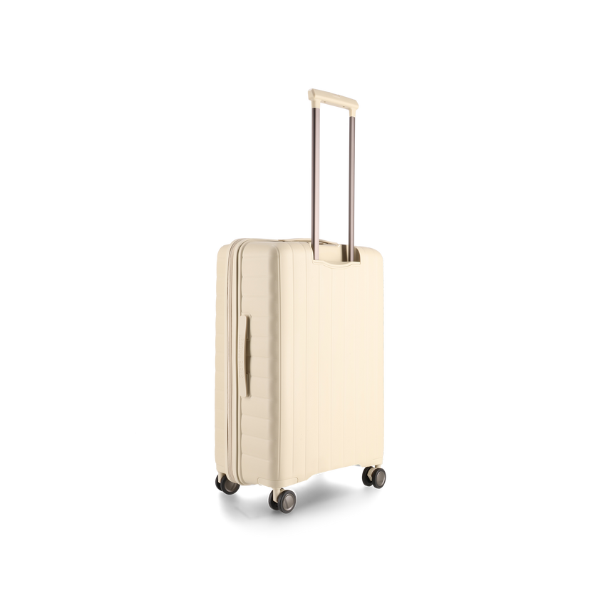 MANHATTAN JET SET CREAM LUGGAGE - MEDIUM 64cm