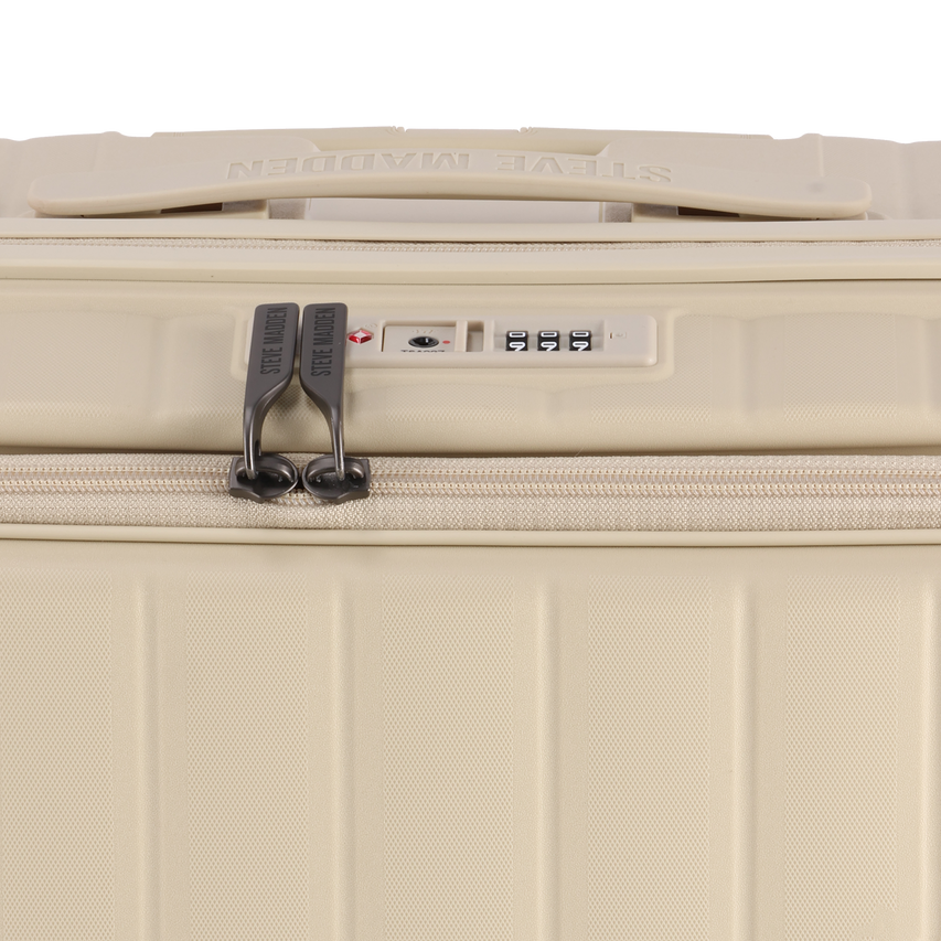 MANHATTAN JET SET CREAM LUGGAGE - MEDIUM 64cm
