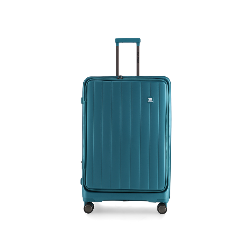 MANHATTAN JET SET TEAL BLUE LUGGAGE - LARGE 74cm