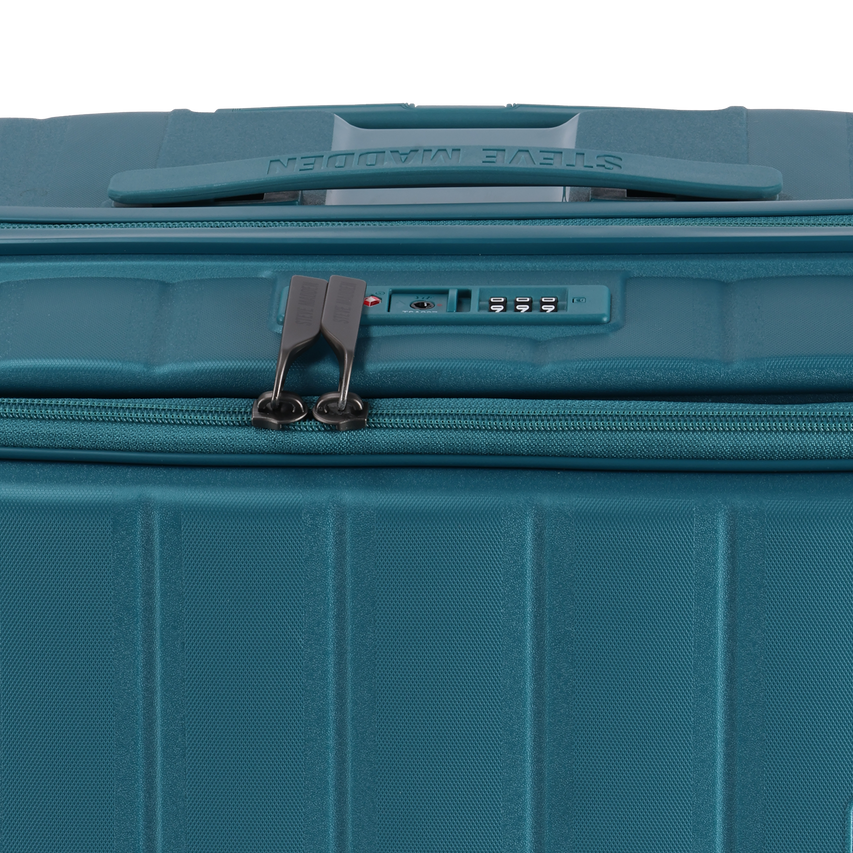 MANHATTAN JET SET TEAL BLUE LUGGAGE - LARGE 74cm