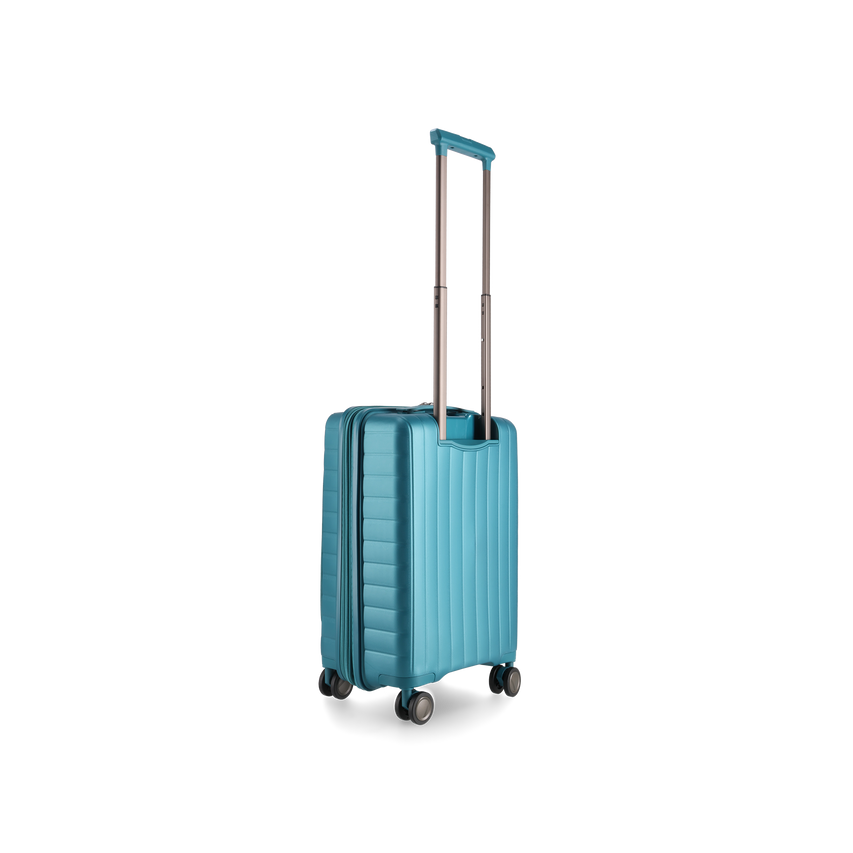 MANHATTAN JET SET TEAL BLUE LUGGAGE - CARRY ON 54cm