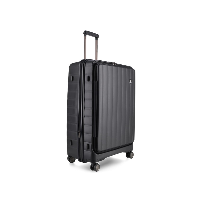 MANHATTAN JET SET BLACK LUGGAGE - LARGE 74cm