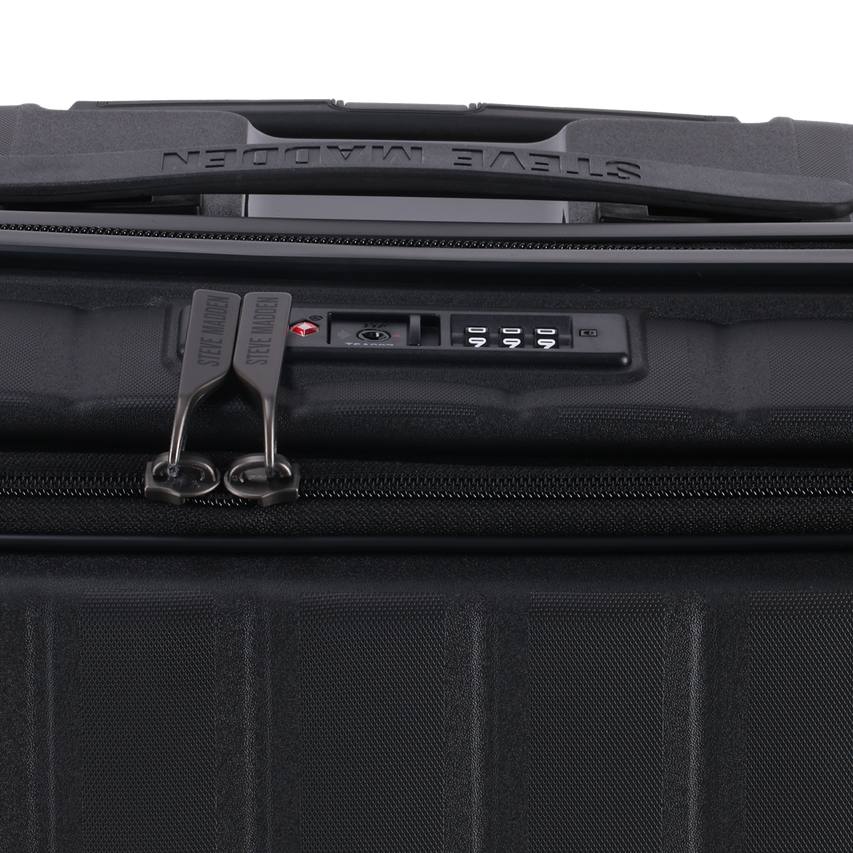 MANHATTAN JET SET BLACK LUGGAGE - LARGE 74cm