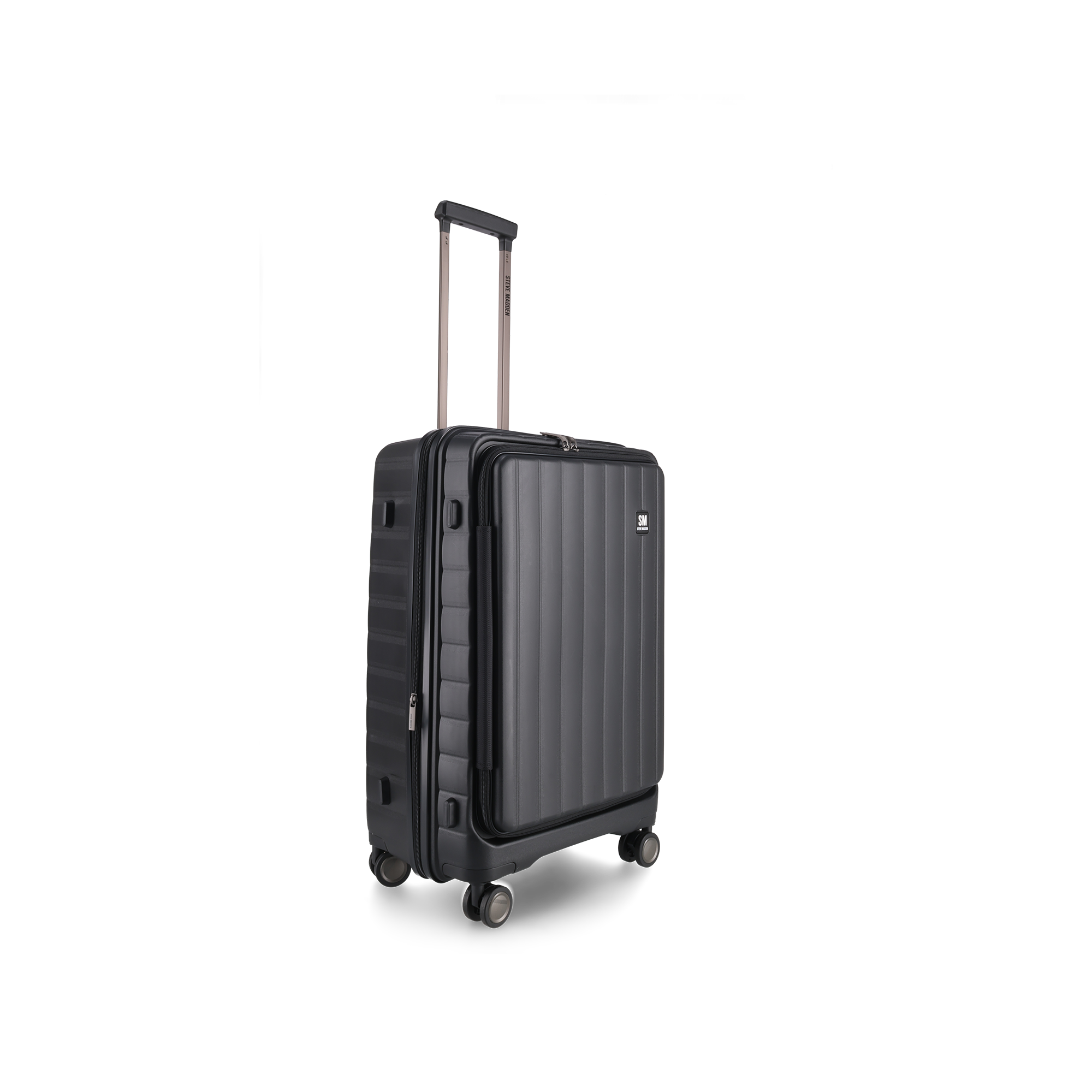 MANHATTAN JET SET BLACK LUGGAGE - MEDIUM 64cm