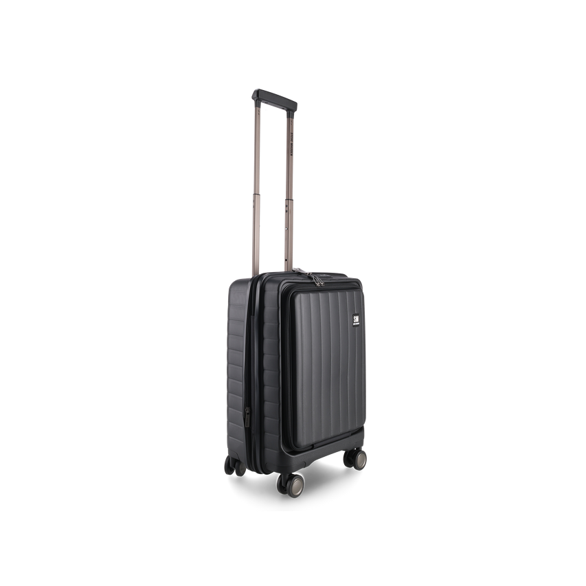 MANHATTAN JET SET BLACK LUGGAGE - CARRY ON 54cm
