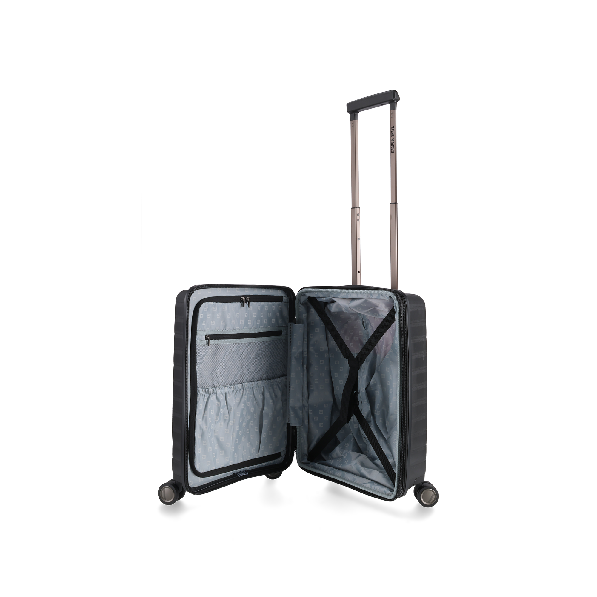 MANHATTAN JET SET BLACK LUGGAGE - CARRY ON 54cm