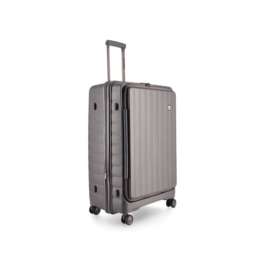 MANHATTAN JET SET GREY LUGGAGE - LARGE 74cm