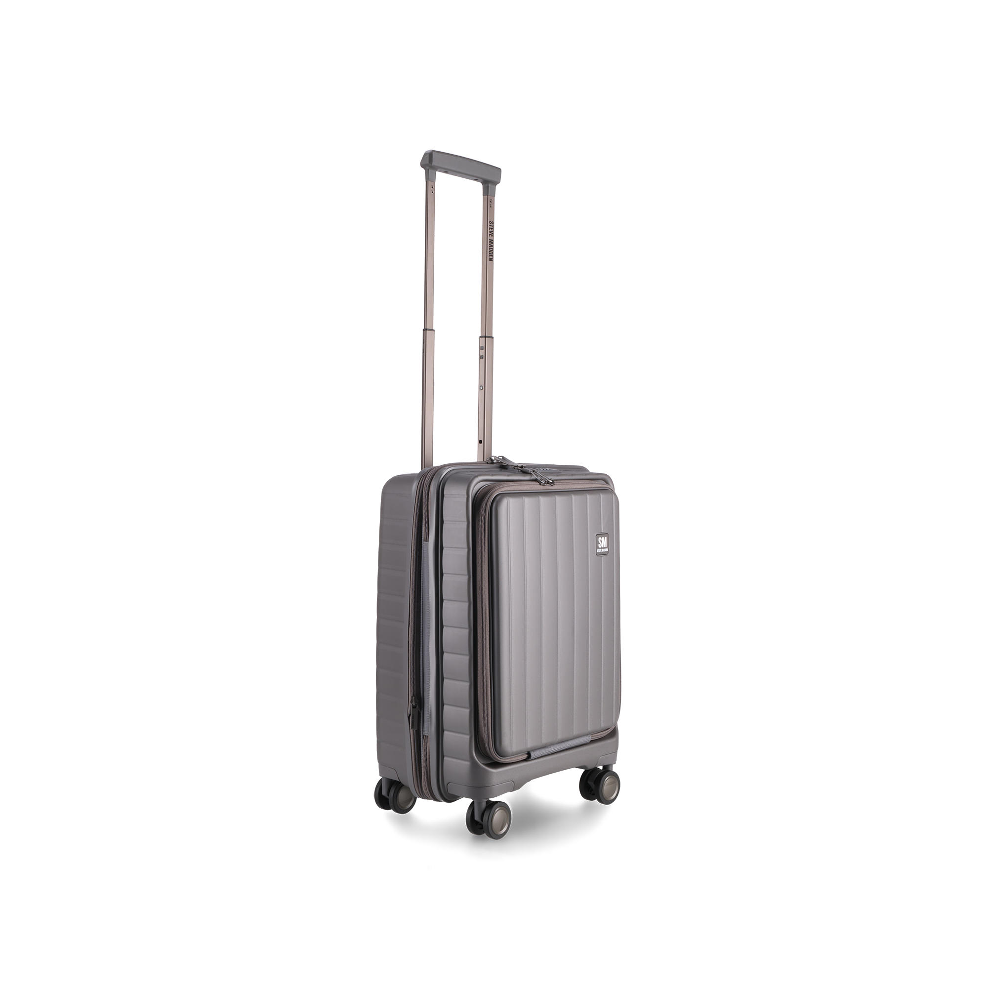 MANHATTAN JET SET GREY LUGGAGE - CARRY ON 54cm