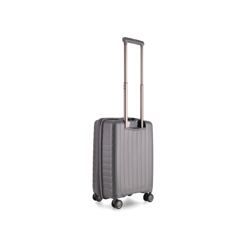 MANHATTAN JET SET GREY LUGGAGE - CARRY ON 54cm