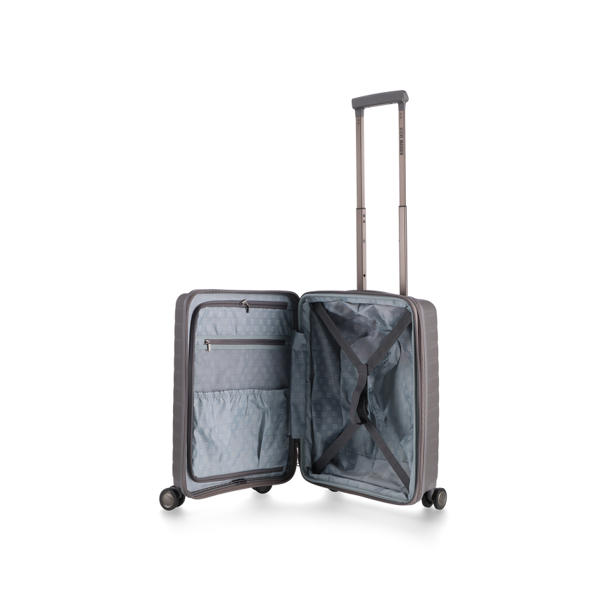 MANHATTAN JET SET GREY LUGGAGE - CARRY ON 54cm