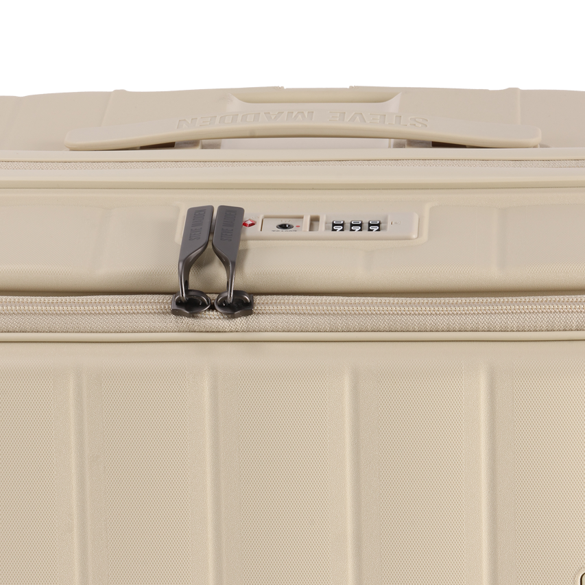 MANHATTAN JET SET CREAM LUGGAGE - LARGE 74cm