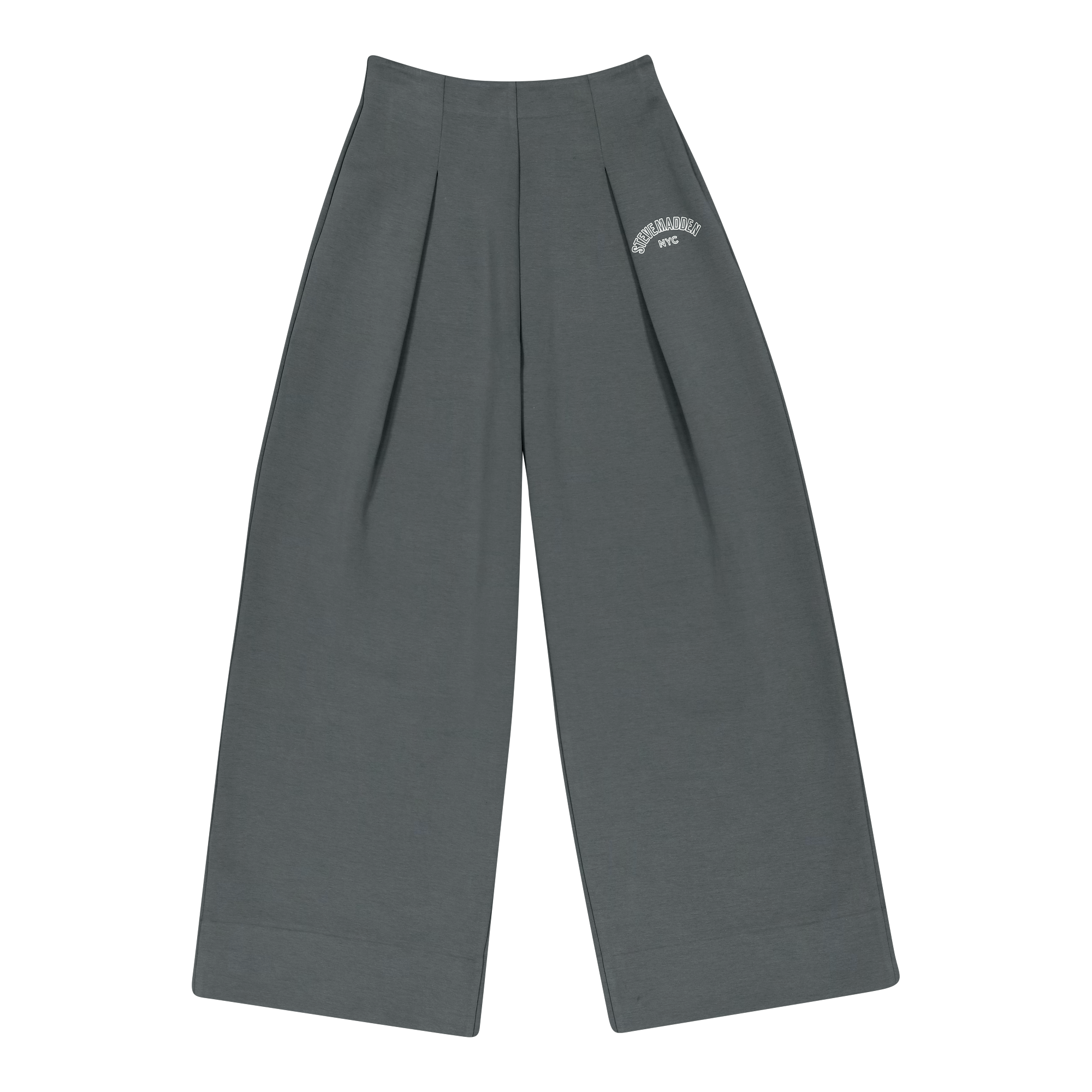 SUEDE LIKE STADIUM JAMPER　PANTS/34サイズ JEMIMA DARK SAGE WIDELEG SCUBA TROUSER – Steve Madden South Africa