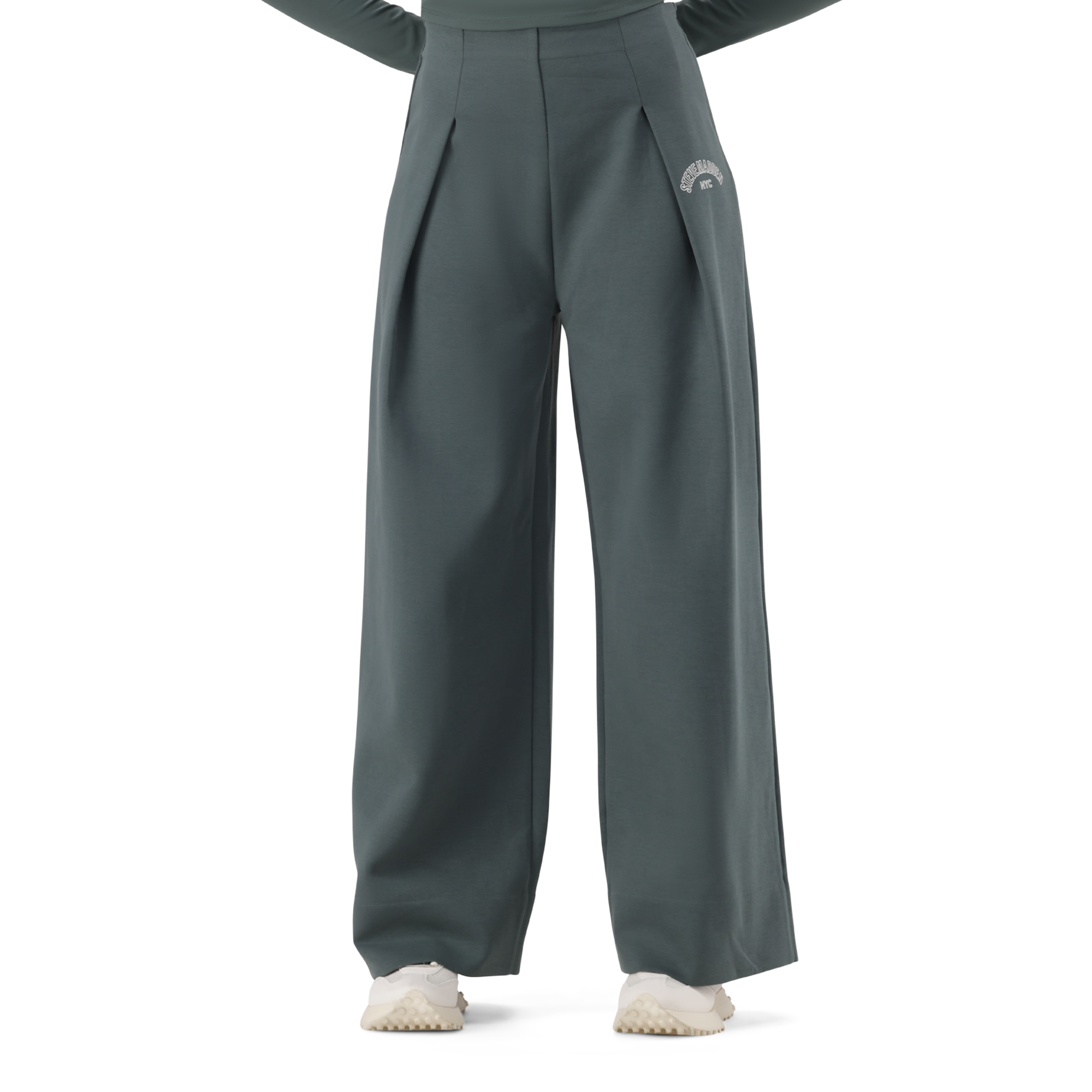 JEMIMA DARK SAGE WIDELEG SCUBA TROUSER – Steve Madden South Africa JEMIMA DARK SAGE WIDELEG SCUBA TROUSER – Steve Madden South Africa