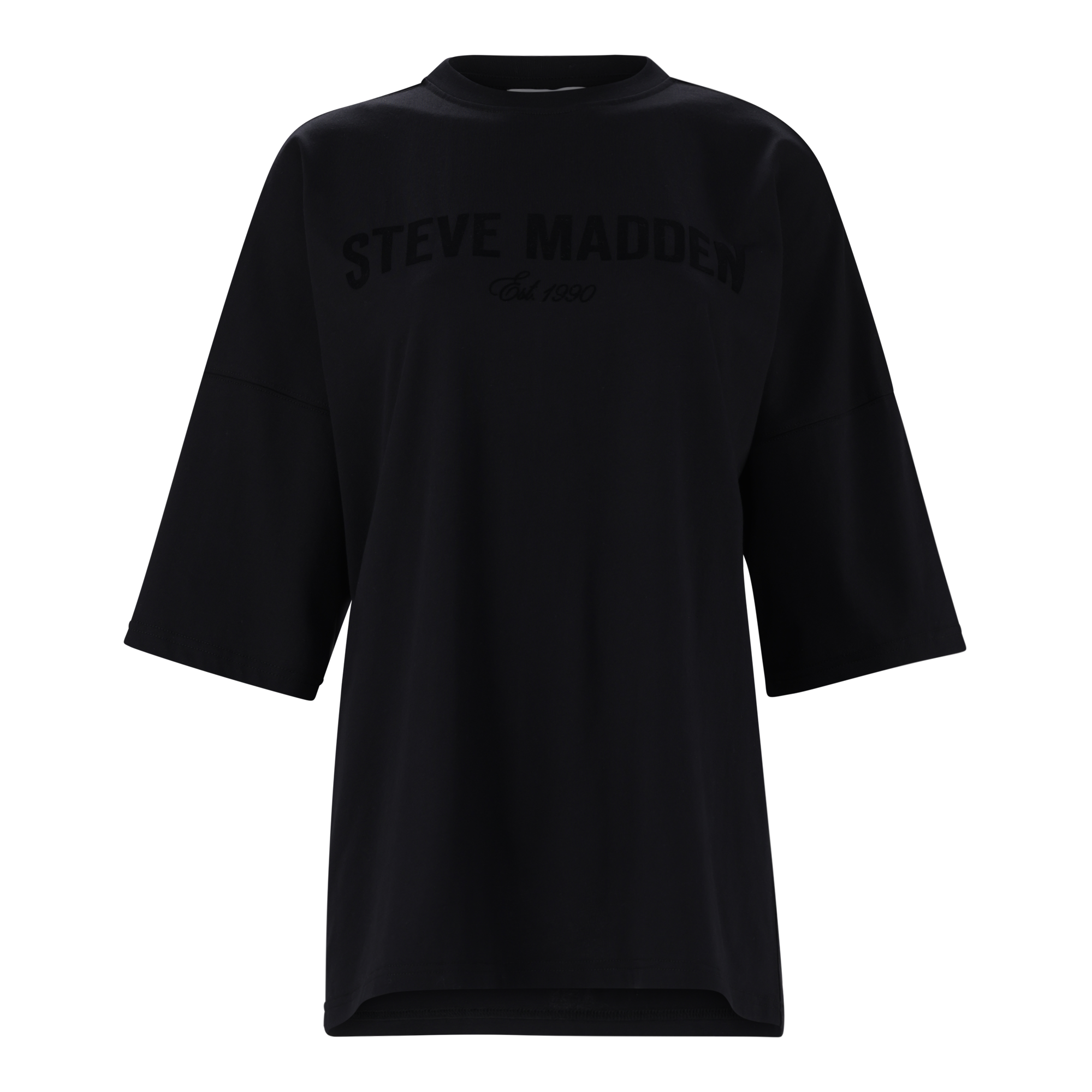 ODESSA BLACK OVERSIZED BOXY T-SHIRT – Steve Madden South Africa