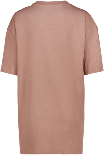 ATHENA TOFFEE OVERSIZED GRAPHIC T-SHIRT