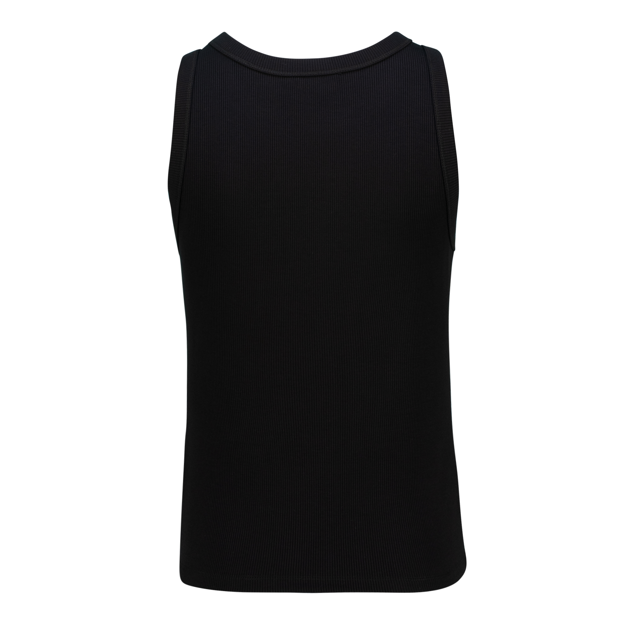 AALIYAH BLACK SPARKLE LOGO TANK - view 9
