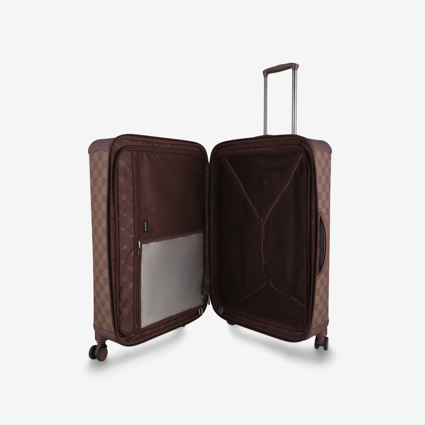 SIGNATURE COLLECTION LUGGAGE LARGE BROWN - view 4