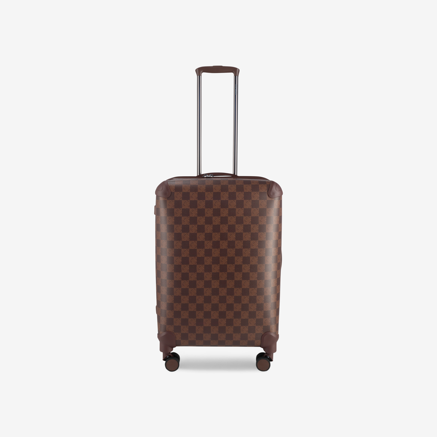 SIGNATURE COLLECTION LUGGAGE MEDIUM BROWN
