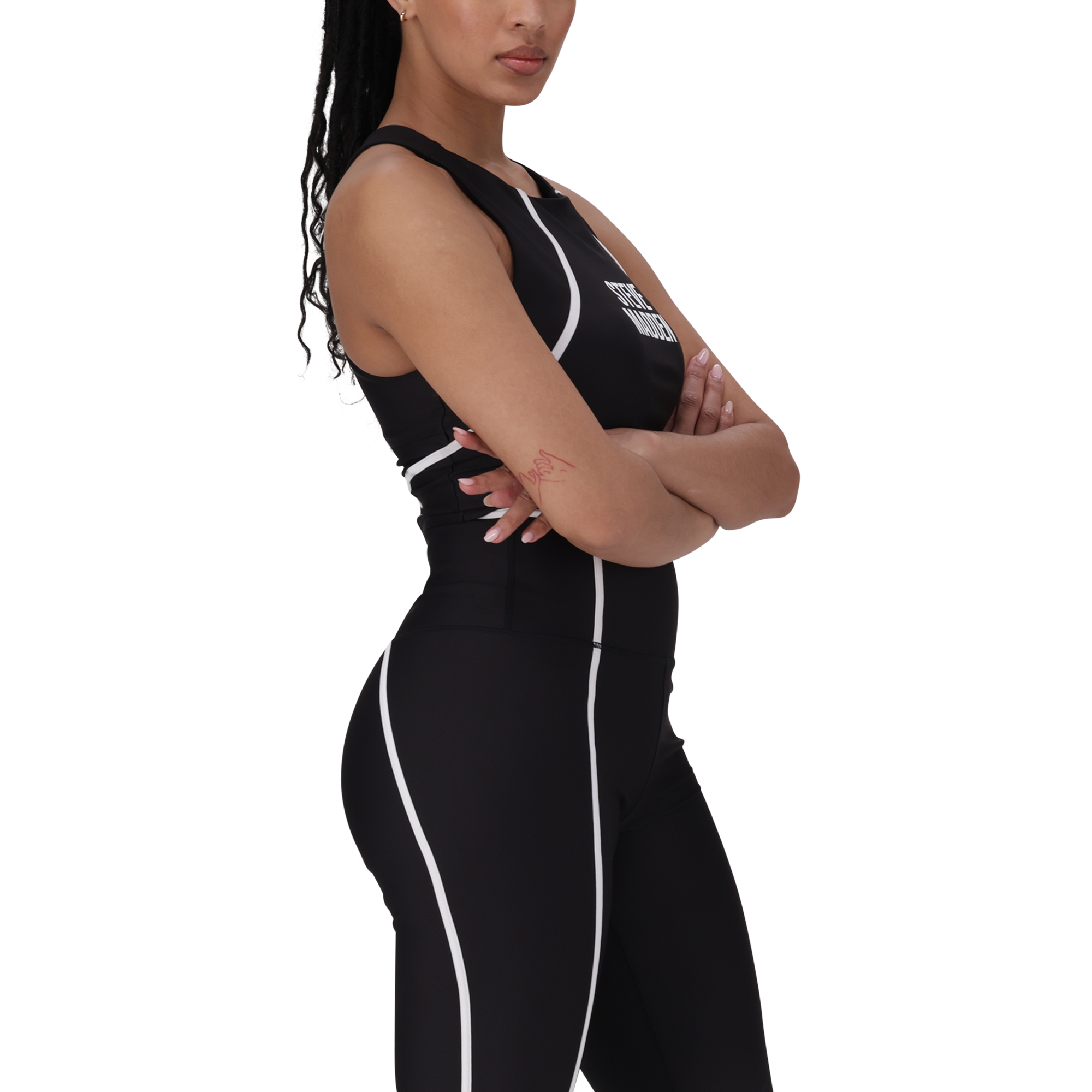 AMAIA BLACK ACTIVE TOP