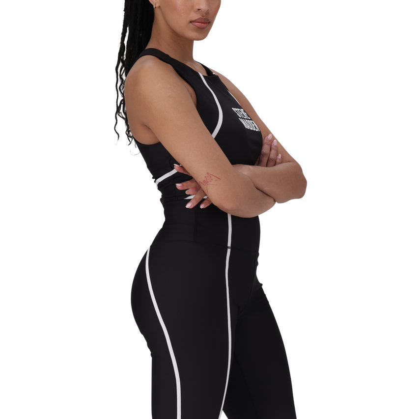 AMAIA BLACK ACTIVE TOP