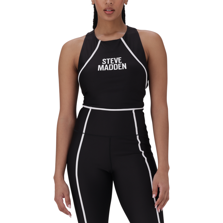 AMAIA BLACK ACTIVE TOP