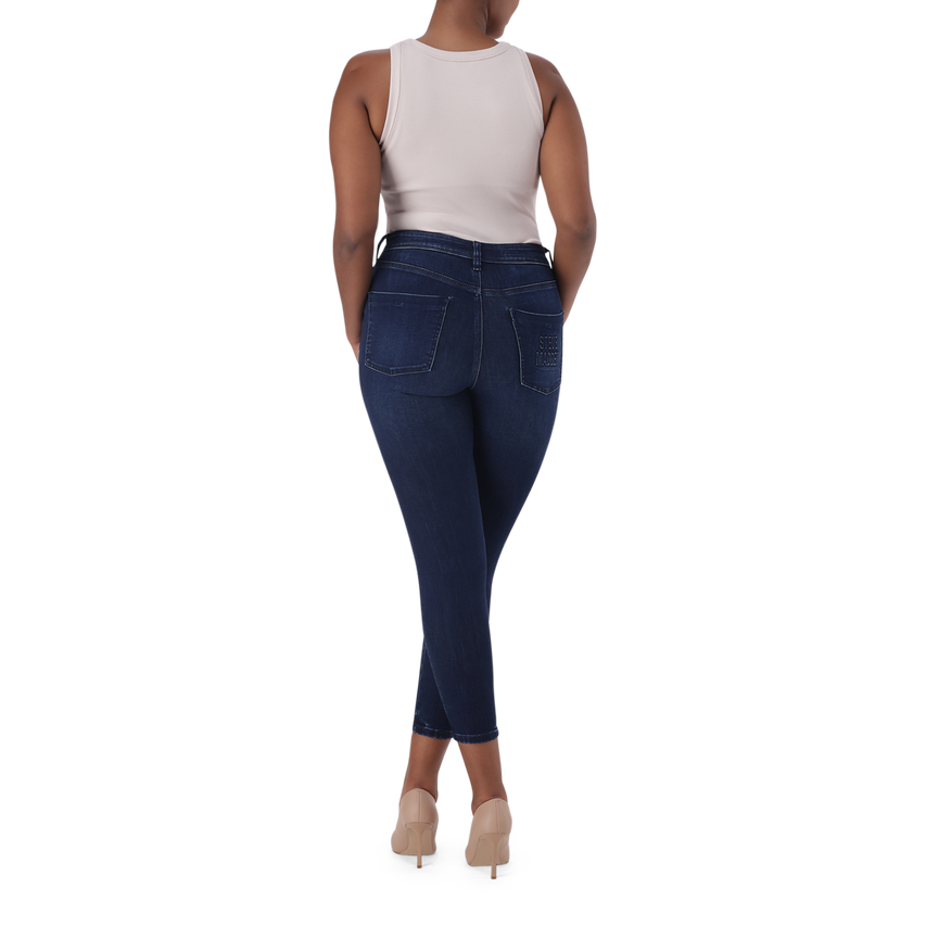 EVA CURVY DARK WASH SKINNY