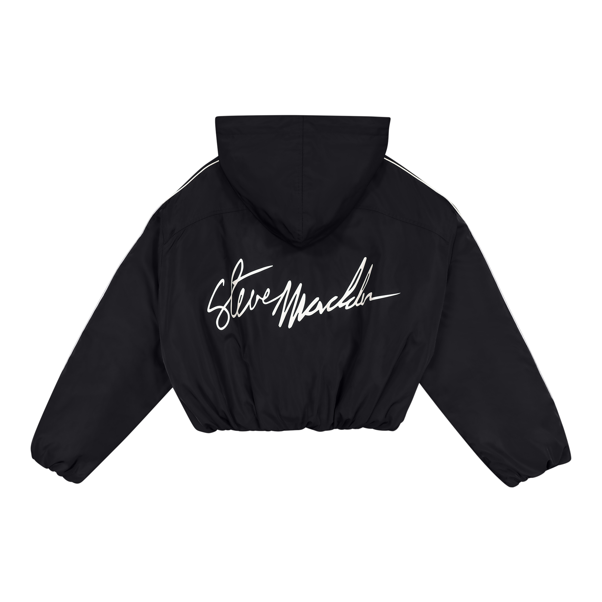 IMANI BLACK PUFFER JACKET - view 2