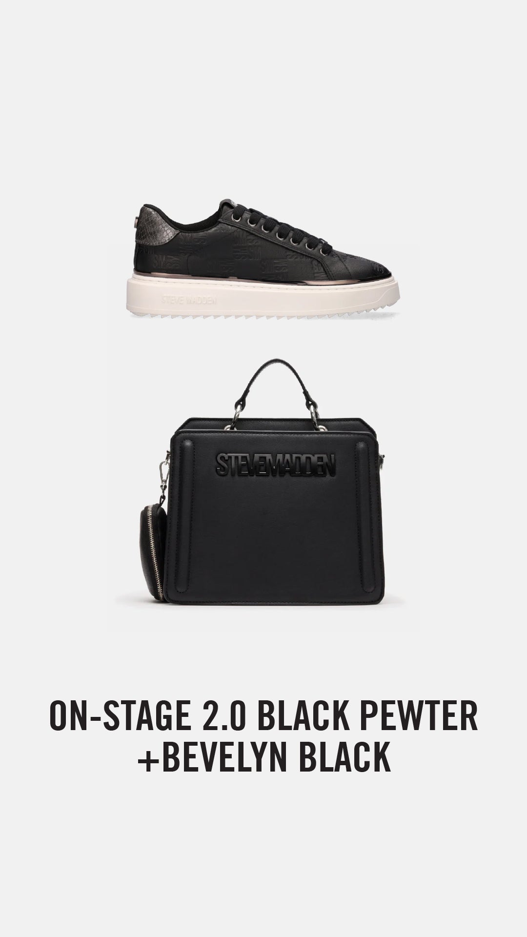 ON-STAGE 2.0 BLACK PEWTER & BEVELYN BLACK BUNDLE