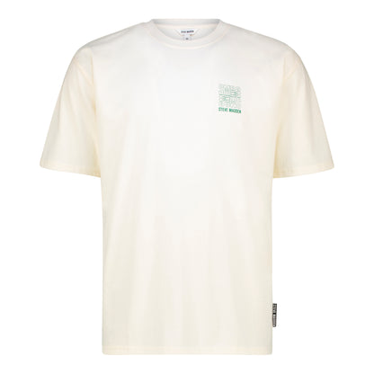 KAIDEN CREAM OUTLINE BOXY T-SHIRT