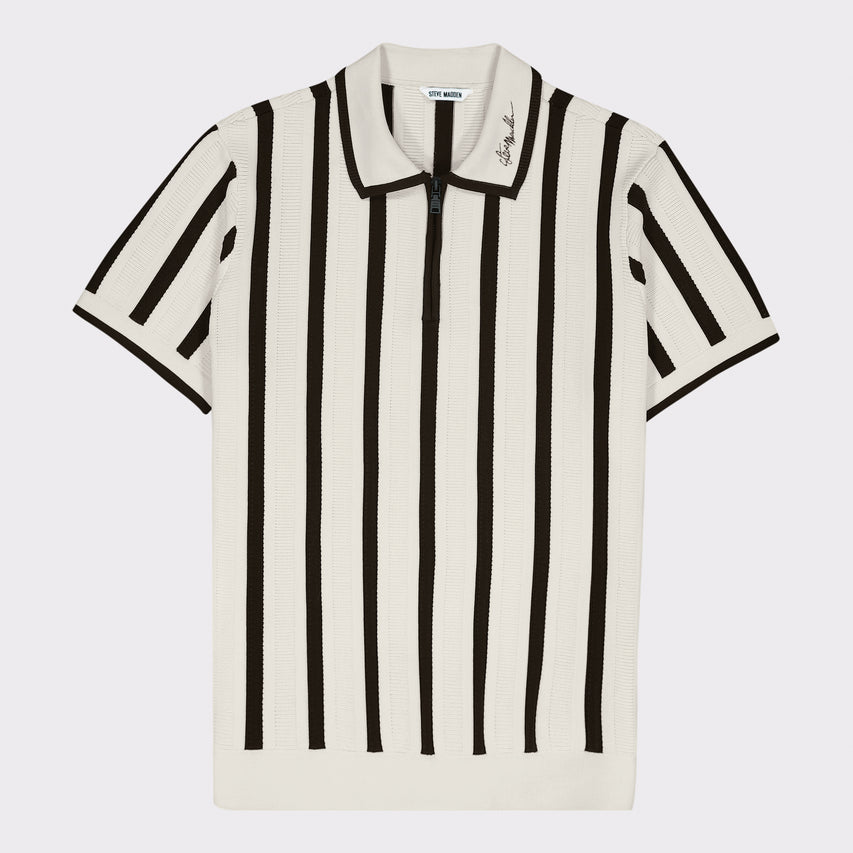 PABLO CREAM/BLACK CROCHET SHIRT - view 6
