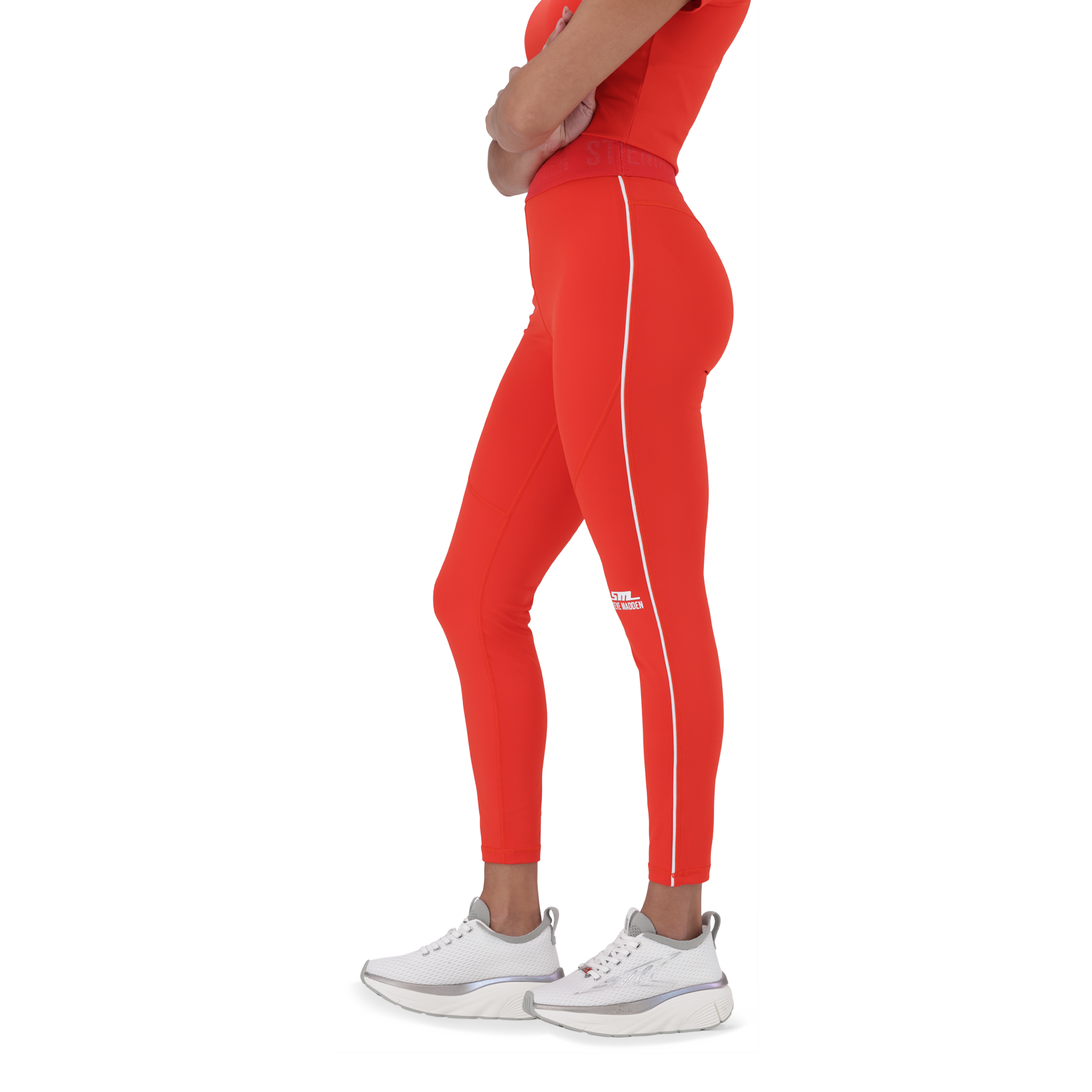 ASTRID RED ACTIVE LEGGINGS