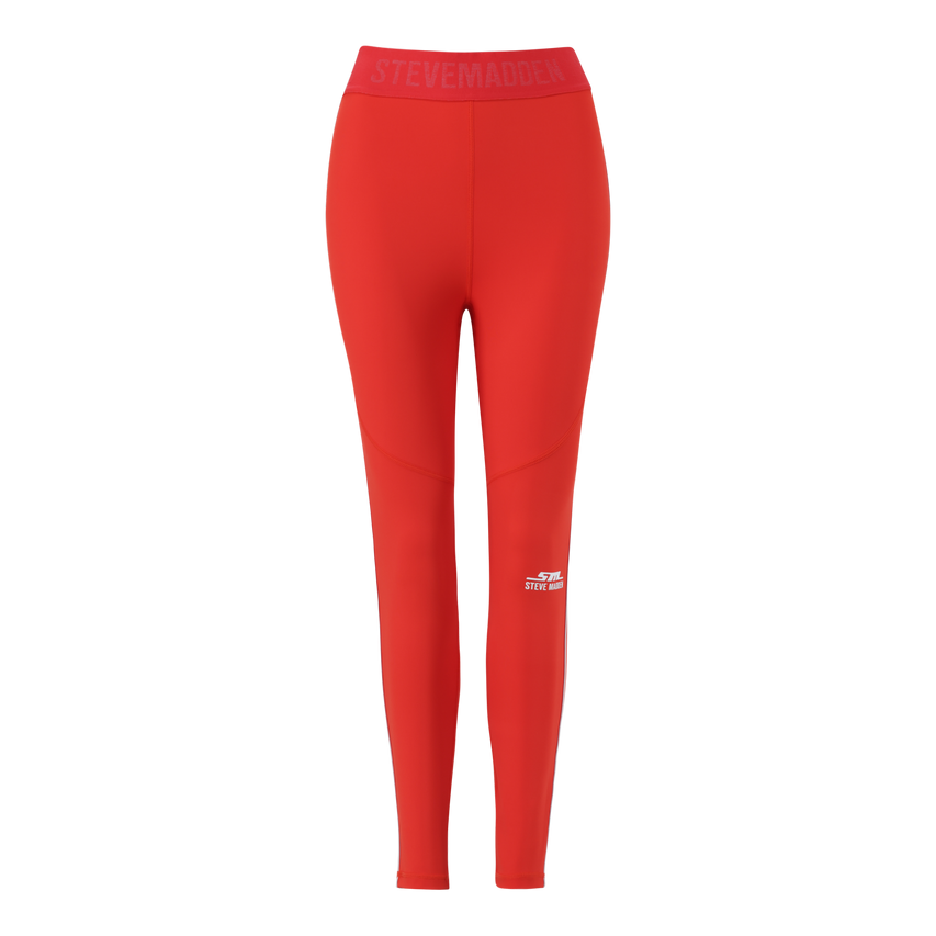 ASTRID RED ACTIVE LEGGINGS