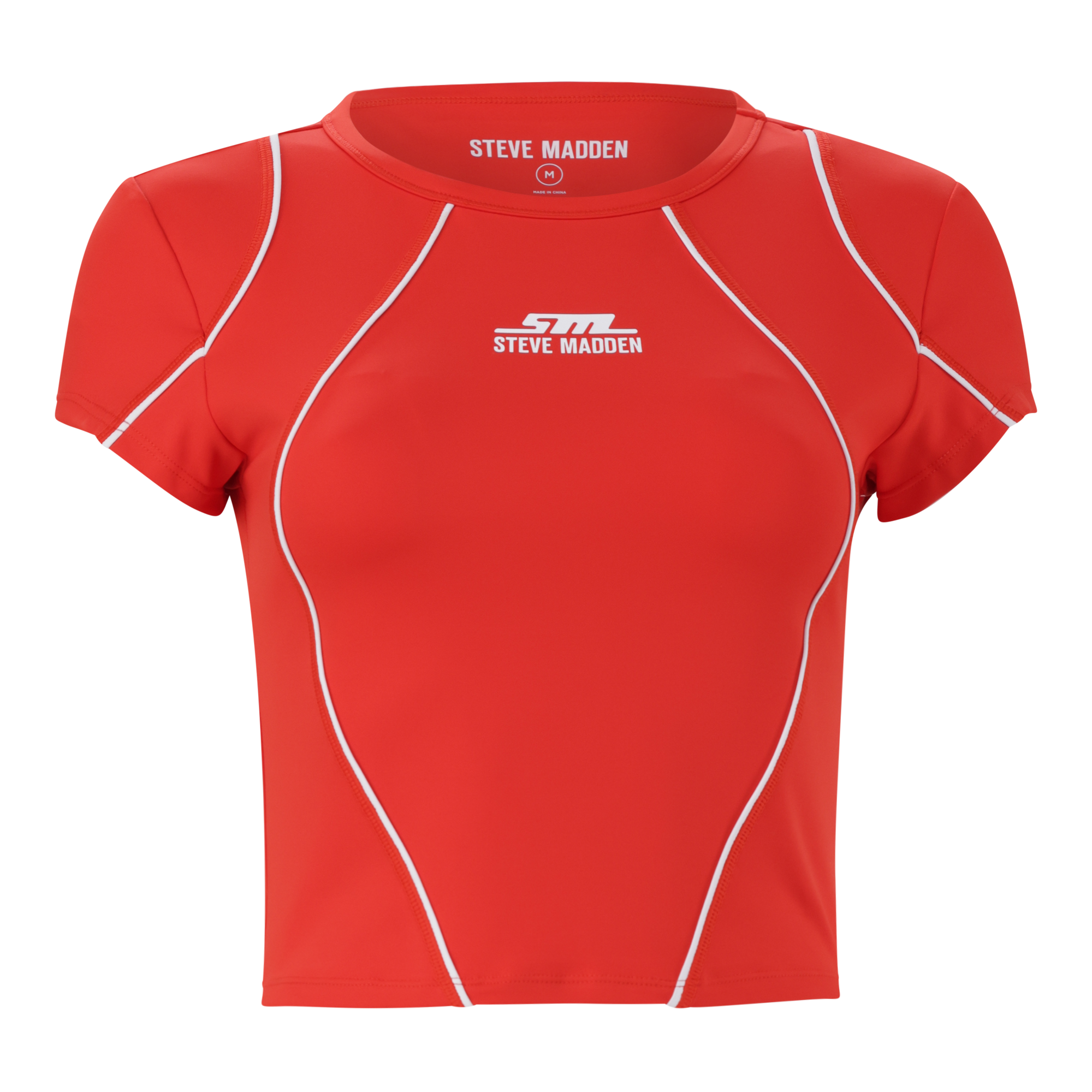 ALANA RED ACTIVE CROPPED TOP