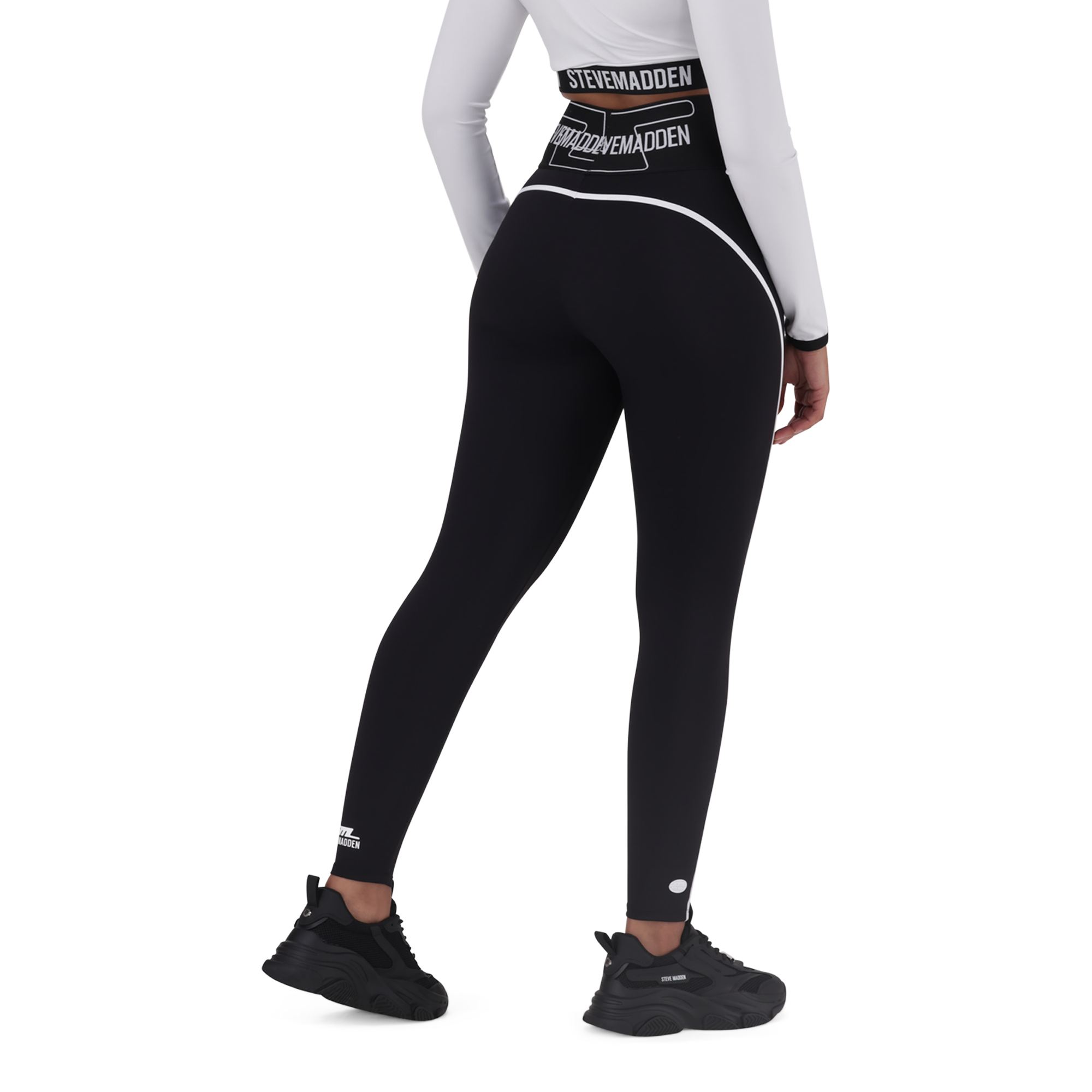 GIANA BLACK ACTIVE LEGGING
