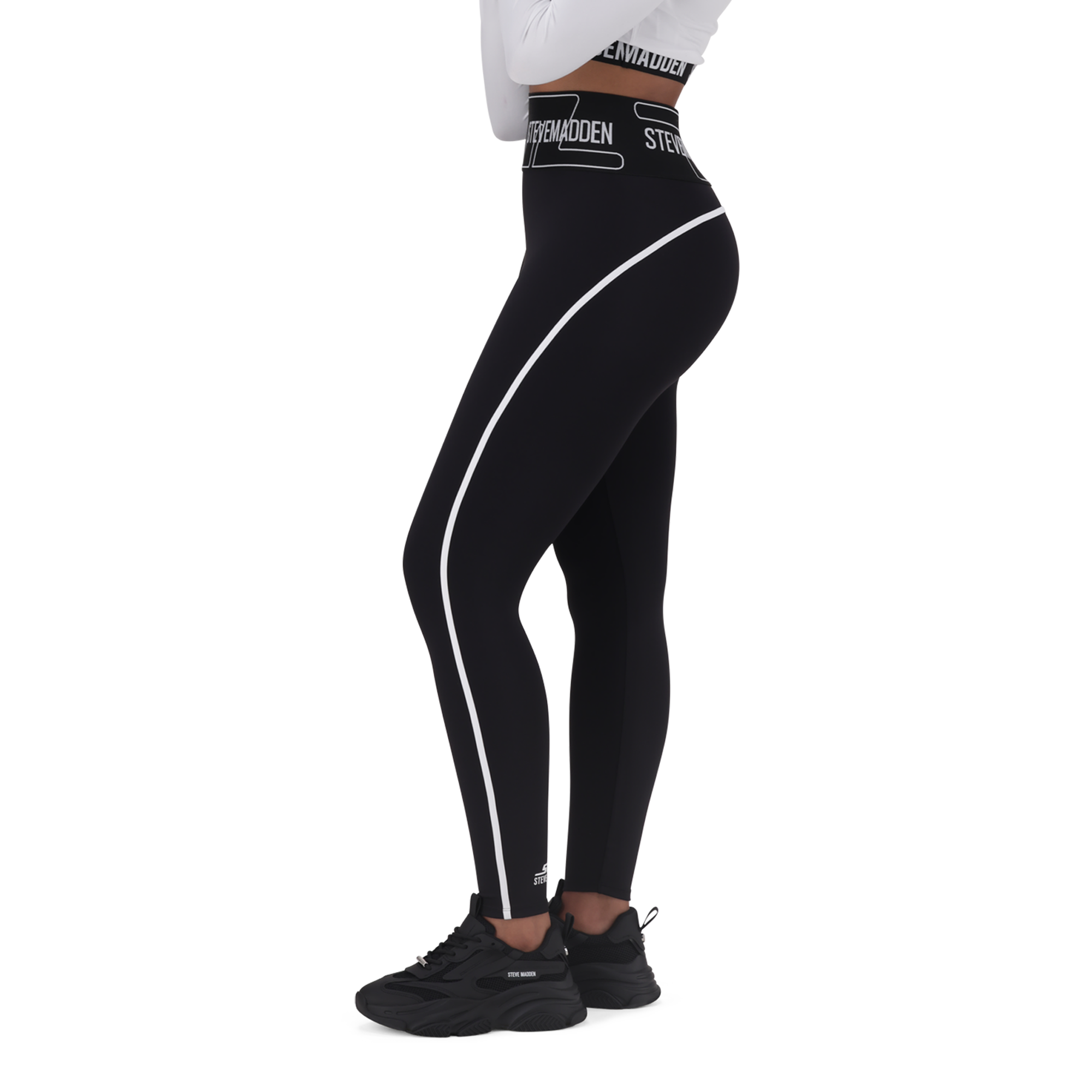 GIANA BLACK ACTIVE LEGGING