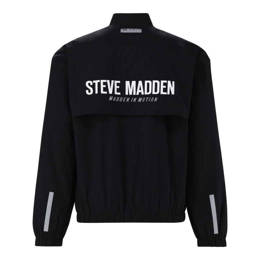 ADAM BLACK ACTIVE FULL ZIP WIND BREAKER