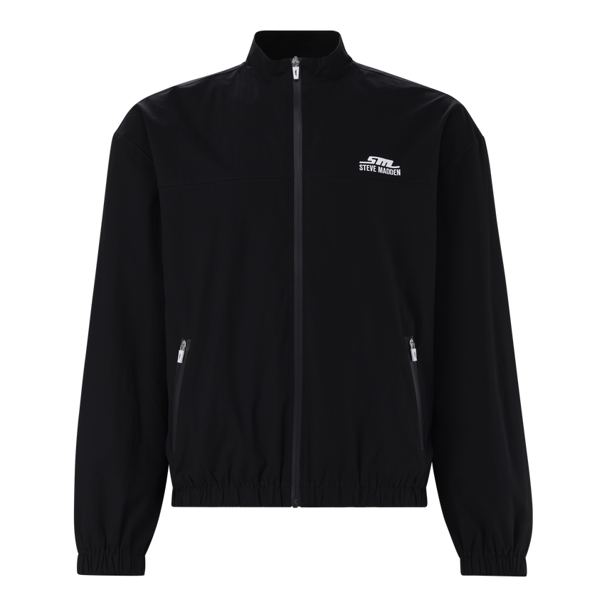 ADAM BLACK ACTIVE FULL ZIP WIND BREAKER