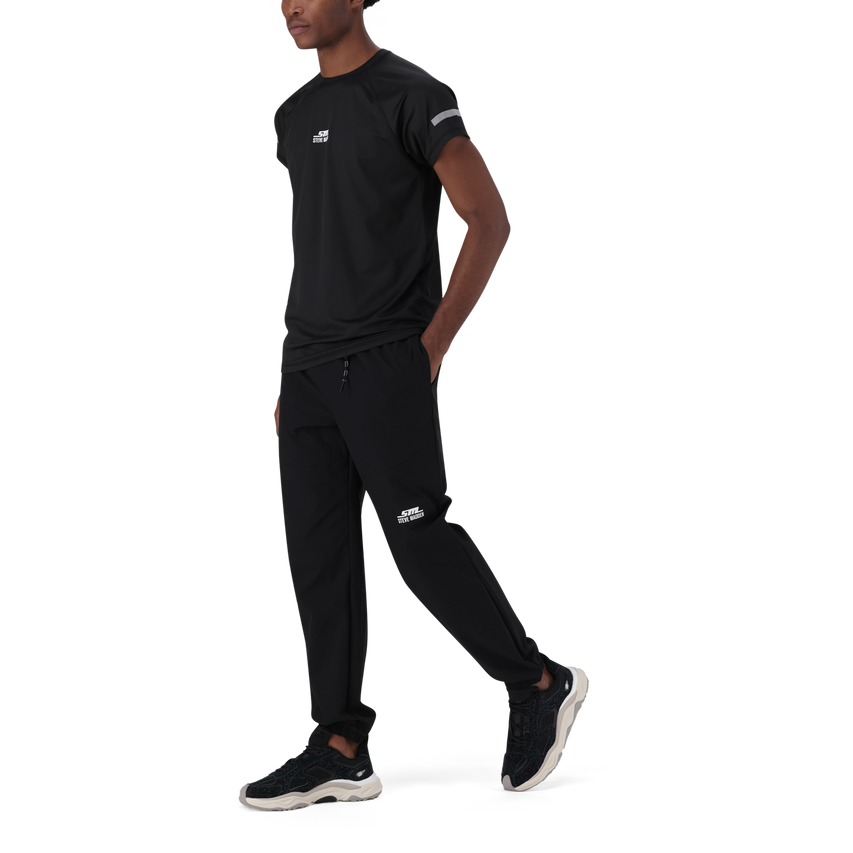 AXEL BLACK ACTIVE T-SHIRT