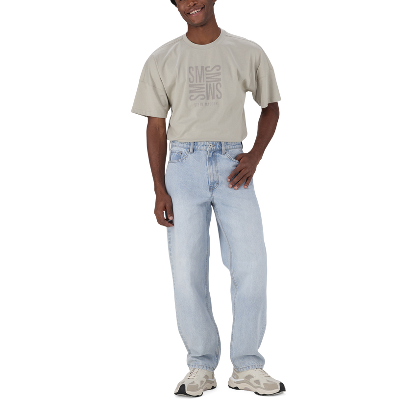 OSCAR STRAIGHT FIT LIGHT WASH JEANS