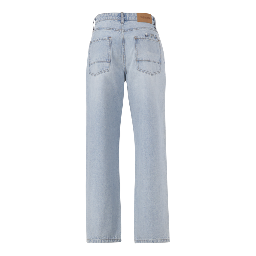 OSCAR STRAIGHT FIT LIGHT WASH JEANS