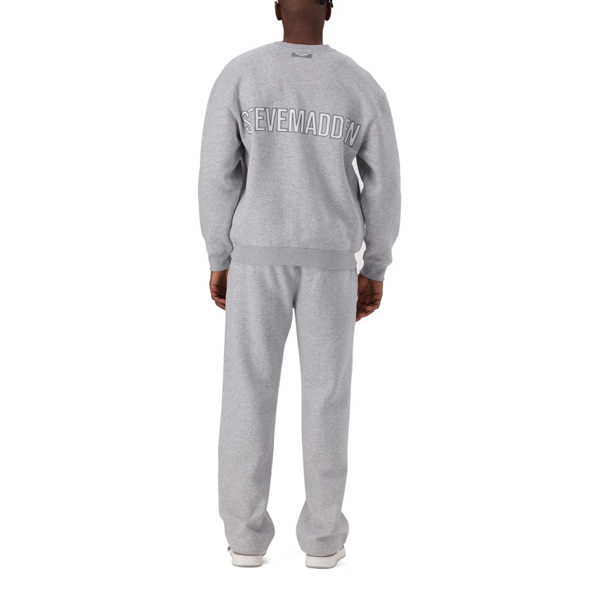 CALLUM GREY MELANGE FLEECE JOGGER