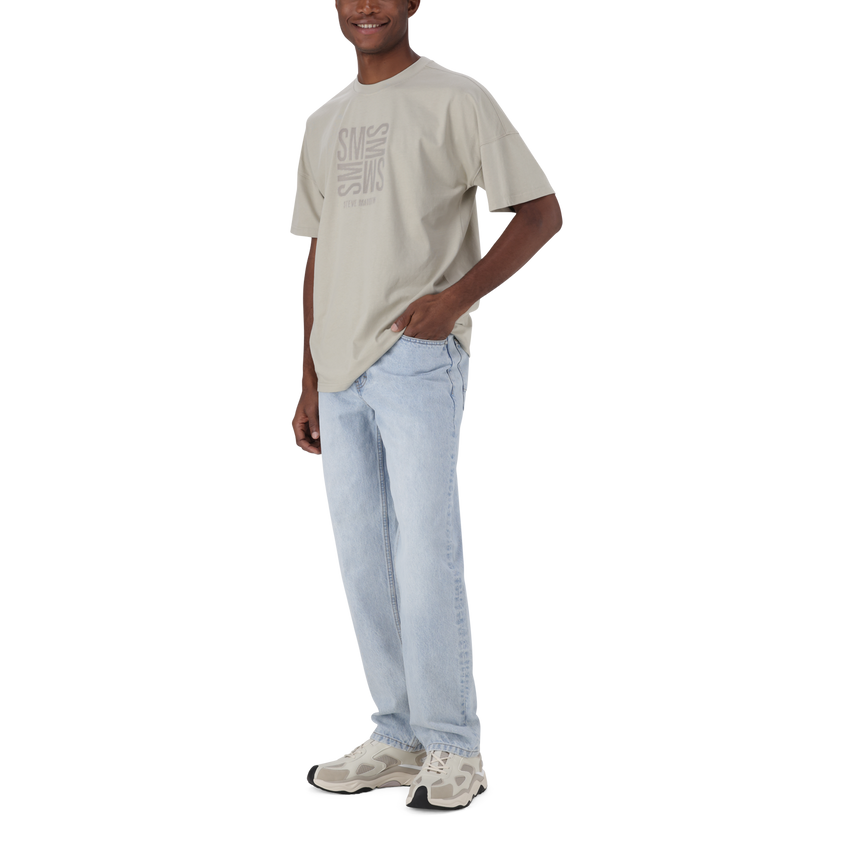 RANCO SUSTAINED GREY CREW NECK T-SHIRT