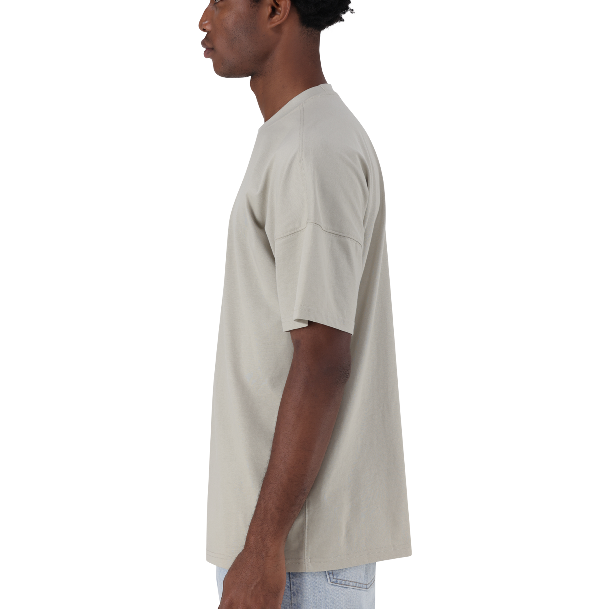 RANCO SUSTAINED GREY CREW NECK T-SHIRT