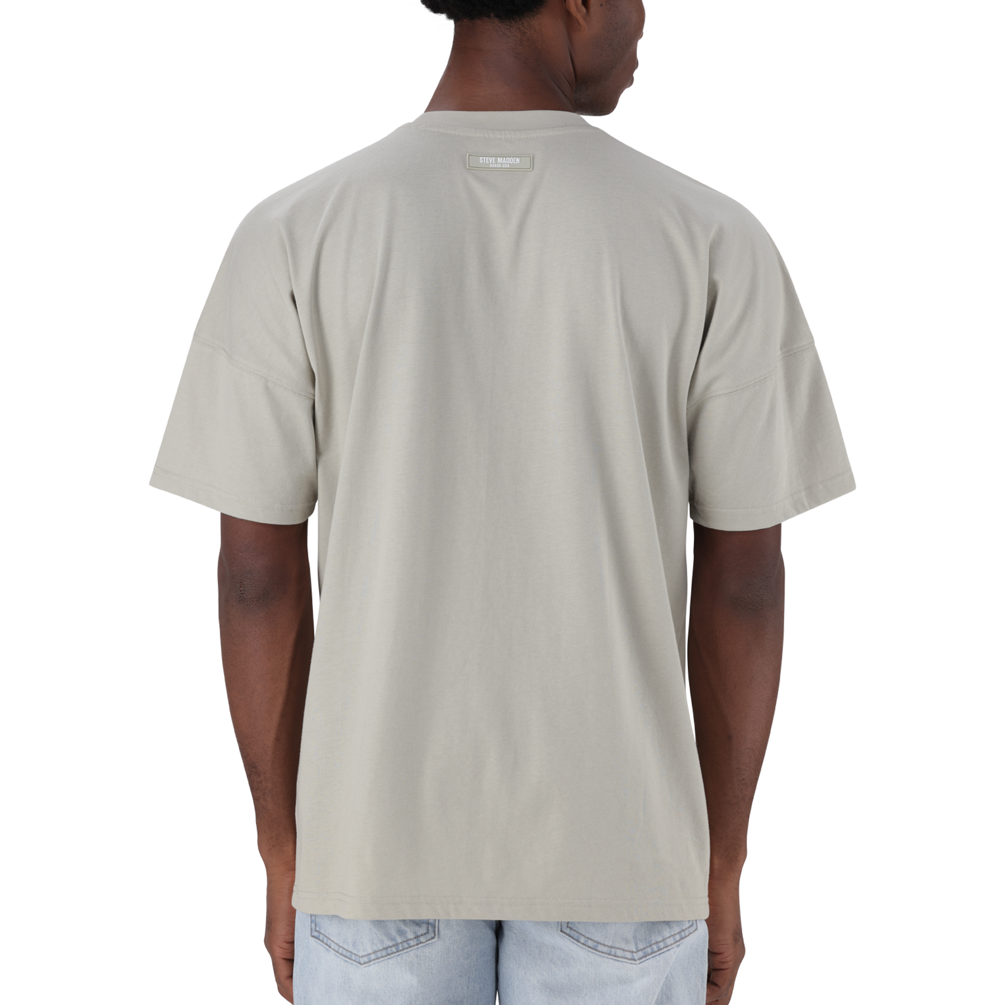 RANCO SUSTAINED GREY CREW NECK T-SHIRT