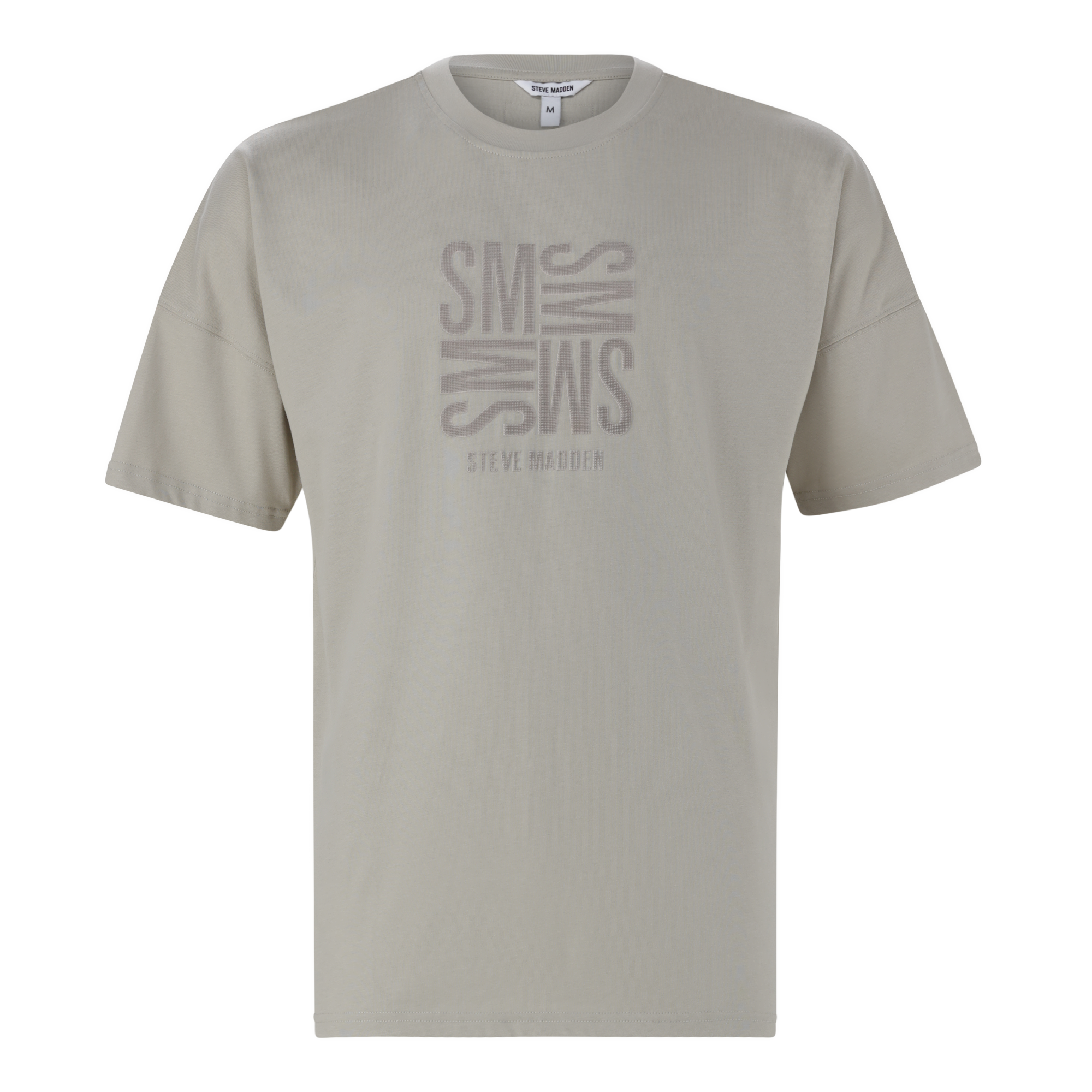 RANCO SUSTAINED GREY CREW NECK T-SHIRT