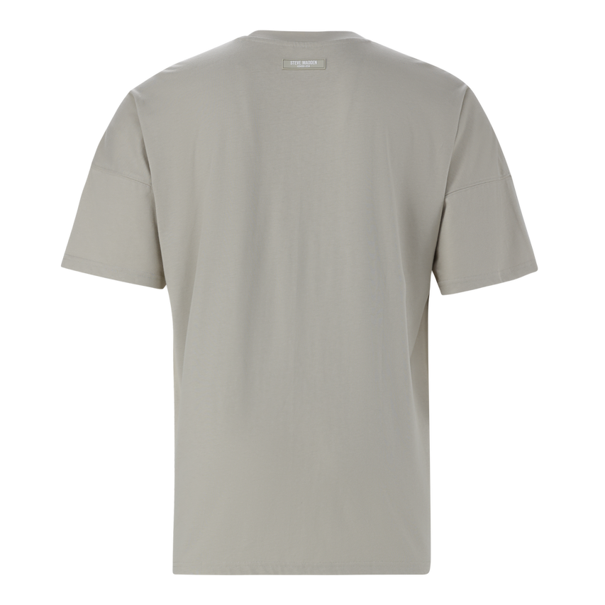 RANCO SUSTAINED GREY CREW NECK T-SHIRT