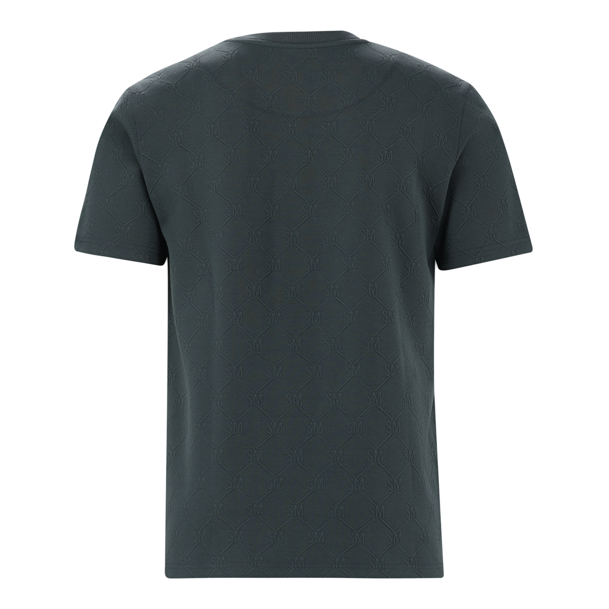 TRISTAN DARK GREEN JACQUARD T-SHIRT