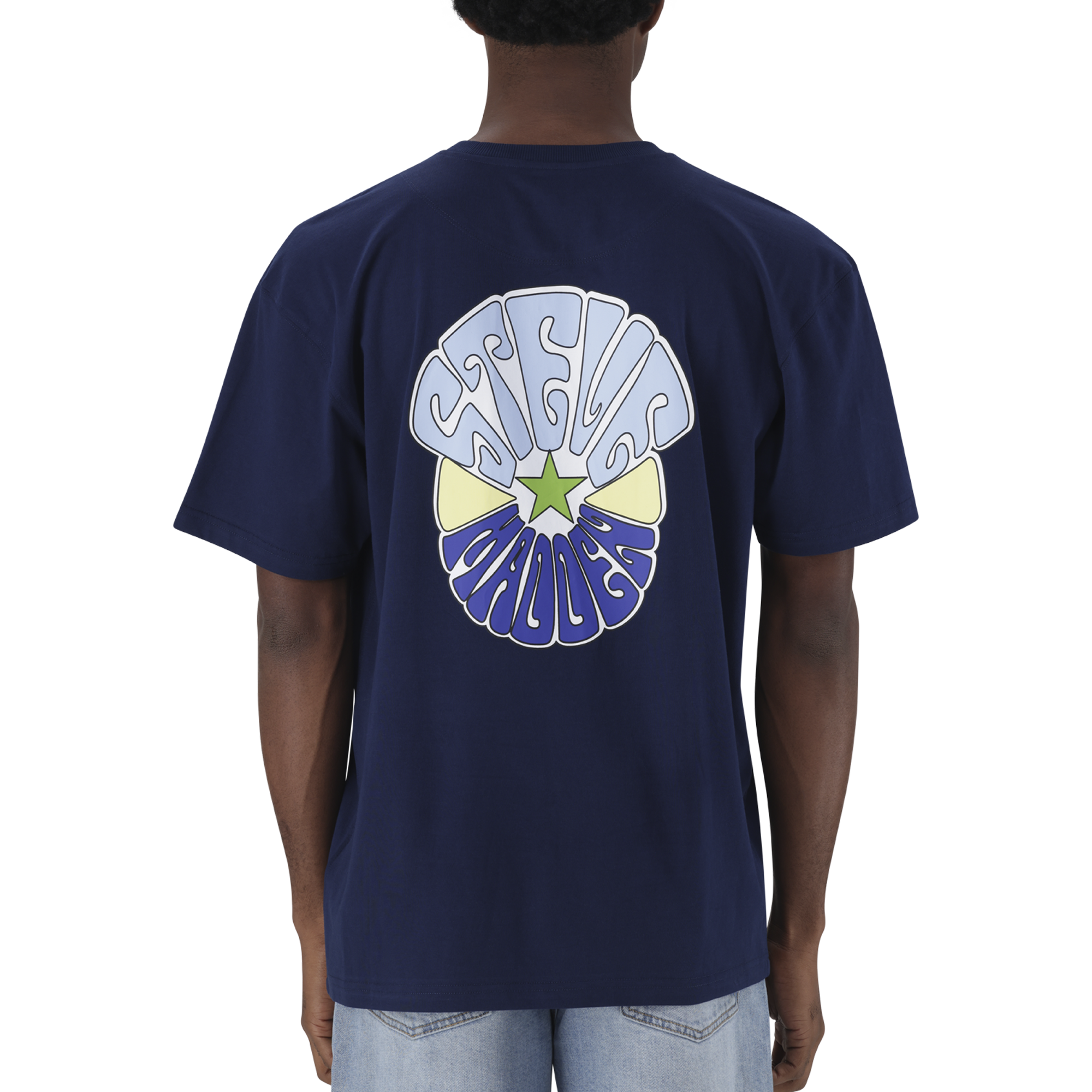 QUINCY NAVY CREW NECK T-SHIRT