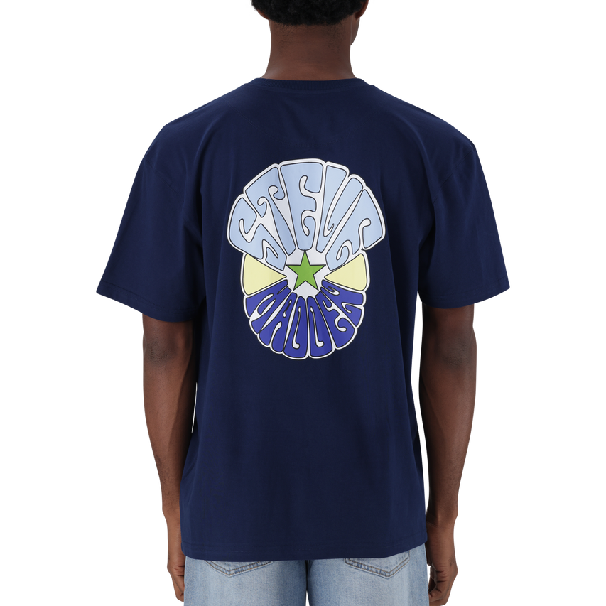 QUINCY NAVY CREW NECK T-SHIRT